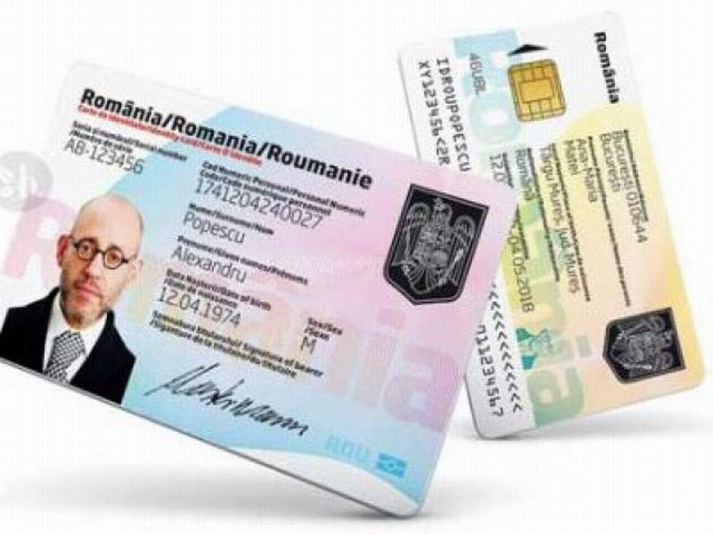 Cărţi de identitate electronice, din 2021