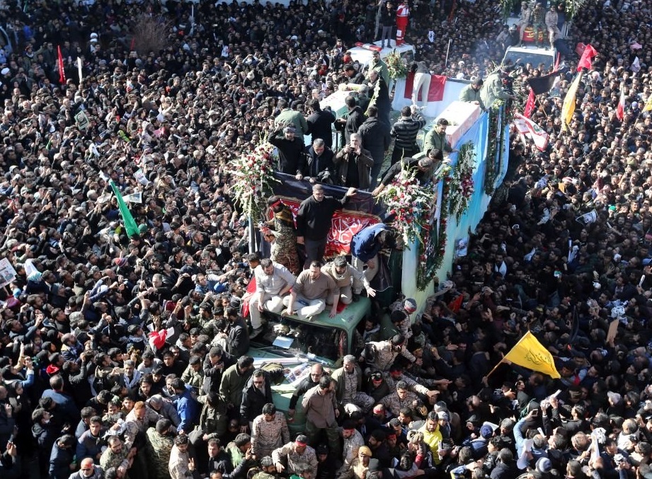 Iran. Morți și răniți la funeraliile generalului Soleimani