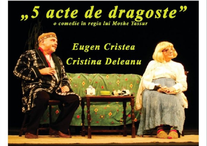 5 acte de dragoste, la Centrul Cultural „Eugen Ionescu” Slatina