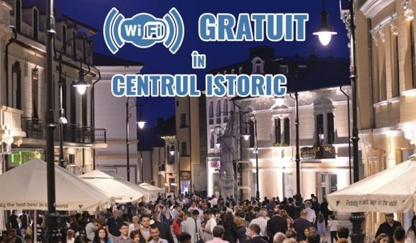 Wi-Fi gratuit în centrul Craiovei