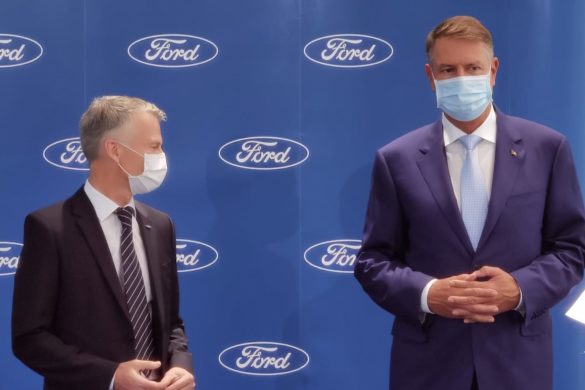 Klaus Iohannis, în vizită la Fabrica Ford din Craiova (audio)