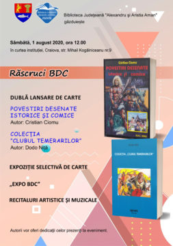 „Răscruci” cu bandă desenată, la Biblioteca Județeană Aman