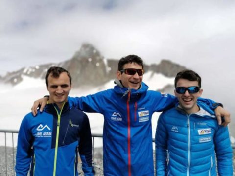 Doi sportivi români nevăzători vor să cucerească Vârful Mont Blanc