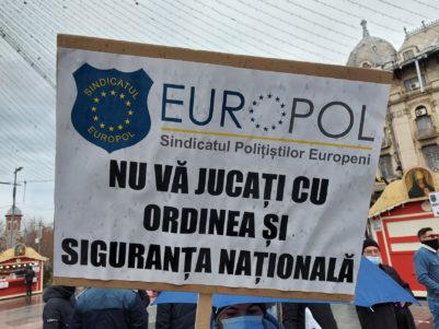 Proteste sindicale în ultima zi din an