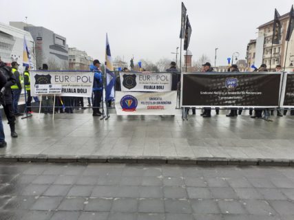 Protest PUBLISIND la Craiova