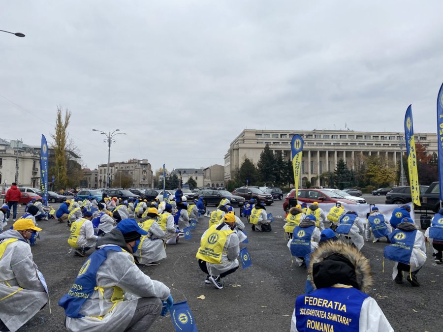 Federaţia „Solidaritatea Sanitară” – două zile de proteste, la Parlament