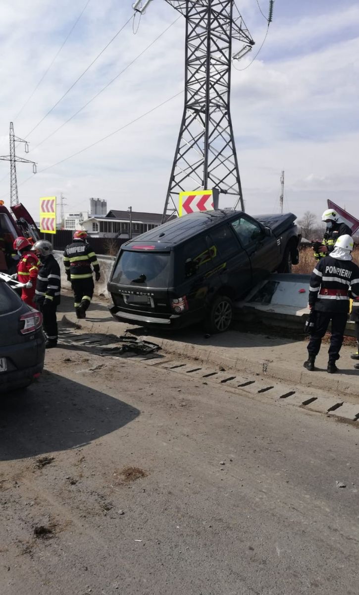 Accident rutier pe A1, în zona localității argeșene Bascov