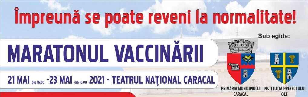 Maratonul vaccinării la Caracal