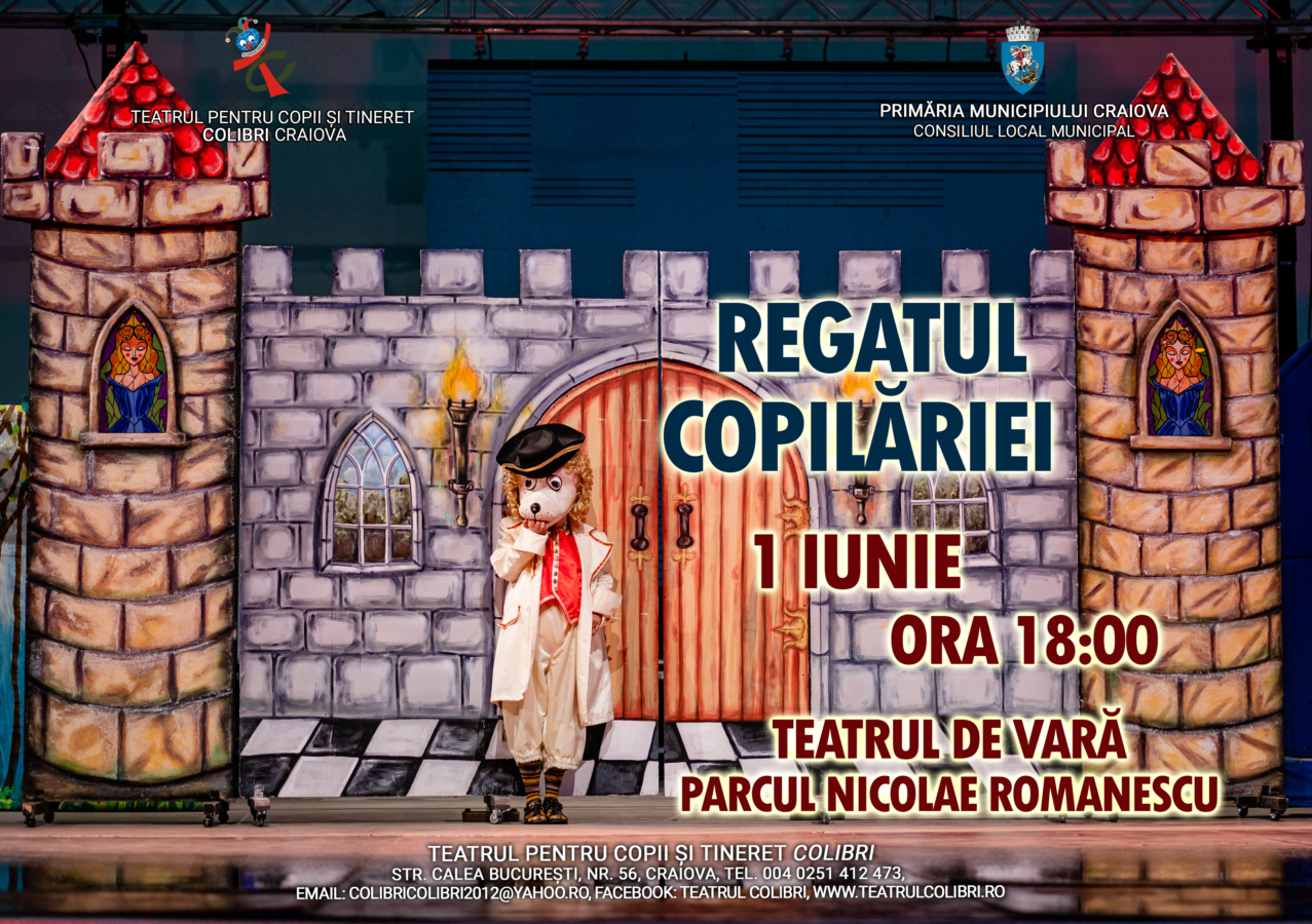 Teatrul Colibri își redeschide porțile, la Zilele Craiovei