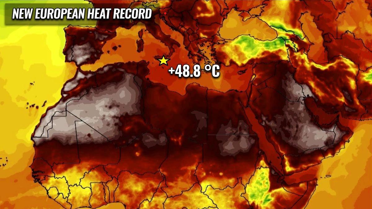 Val de caniculă, record, în Italia. 48,8 grade Celsius, în Sicilia