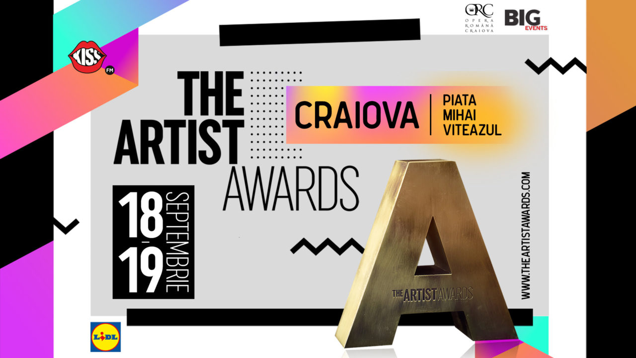 Opera Română Craiova organizează The Artist Awards 2021, unul dintre cele mai mari evenimente muzicale din România