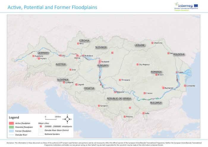 DANUBE FLOODPLAIN: Măsuri de infrastructură verde pentru reducerea riscului la inundații în bazinul Dunării