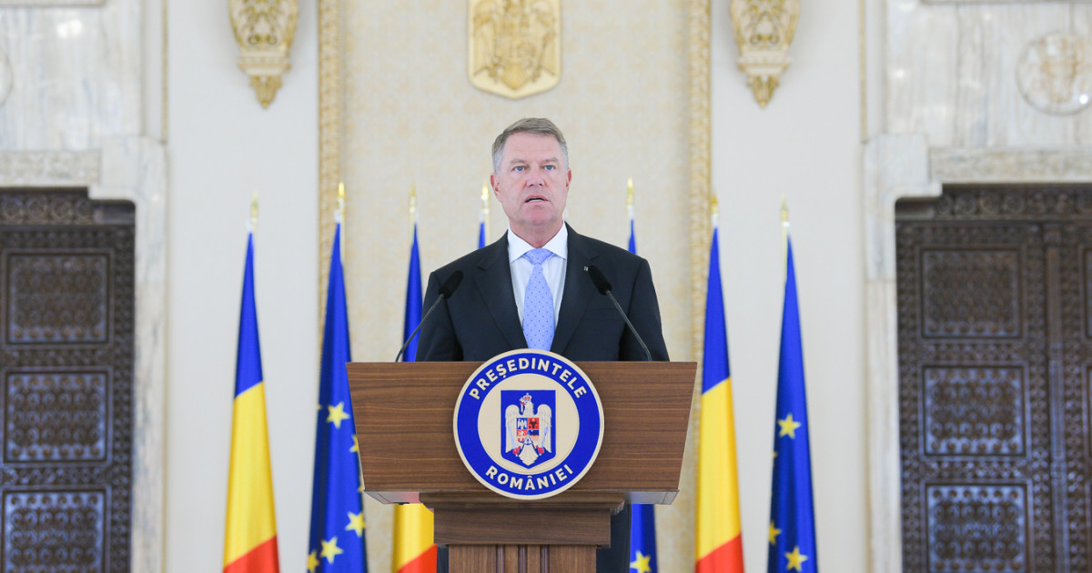 Klaus Iohannis: De luni, elevii se vor întoarce, fizic, la școală