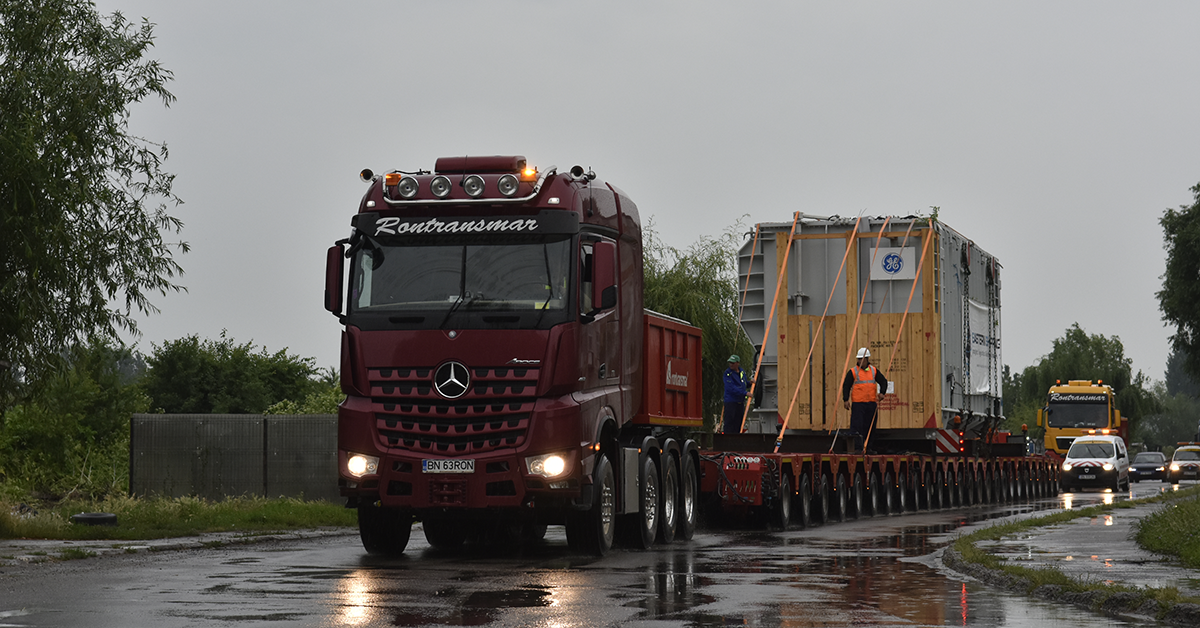 Transport agabaritic, în această seară, pe traseul Giurgiu – Timișoara