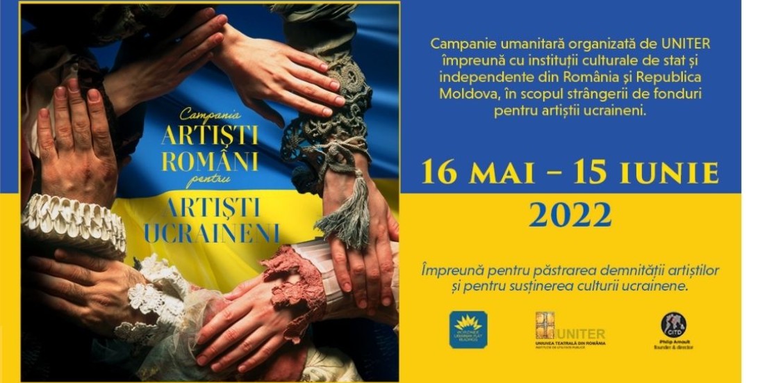 UNITER lansează campania umanitară „Artişti români pentru artişti ucraineni”