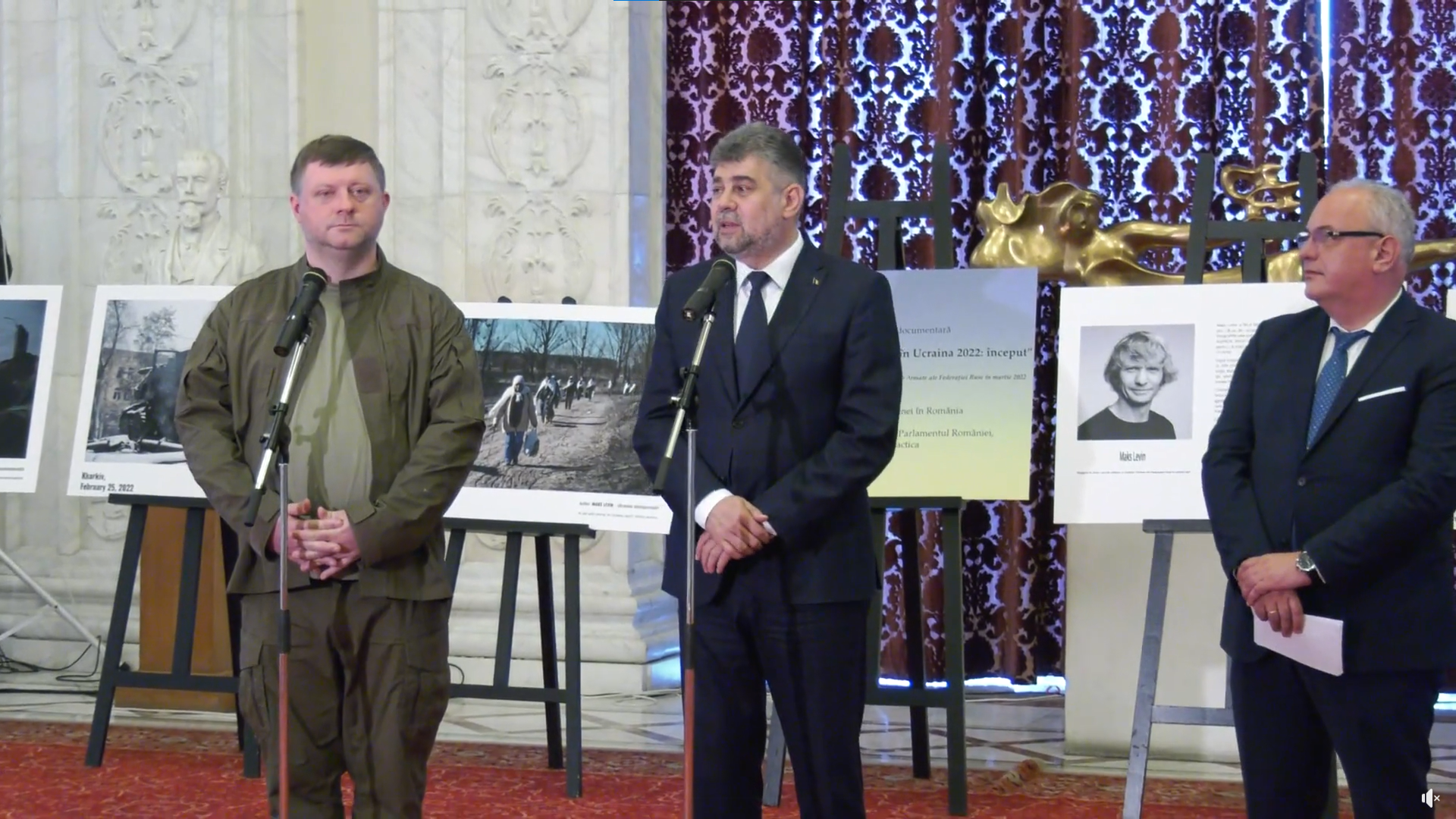 Camera Deputaţilor organizează expoziţia de fotografii “Cronicile unei invazii ruse in Ucraina 2022”