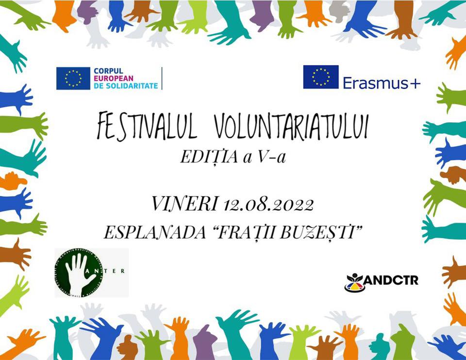 Cel mai mare eveniment de tineret ”Festivalul Voluntariatului” are loc astăzi, 12 august, la Craiova.