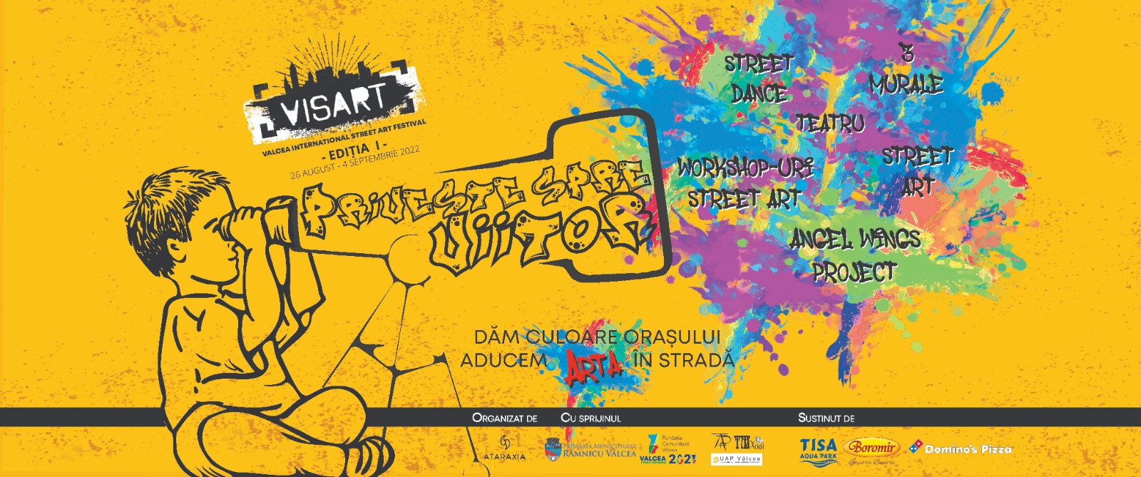 Vâlcea International Street Art Festival e gata de start