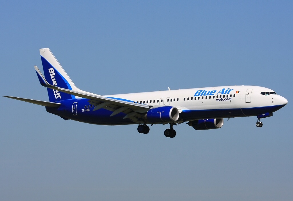 Blue Air a primit o nouă amendă din partea ANPC