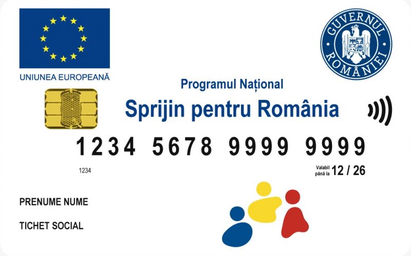 Încă 91.000 de persoane vor primi, în această lună, cardurile sociale oferite prin programul „Sprijin pentru România”