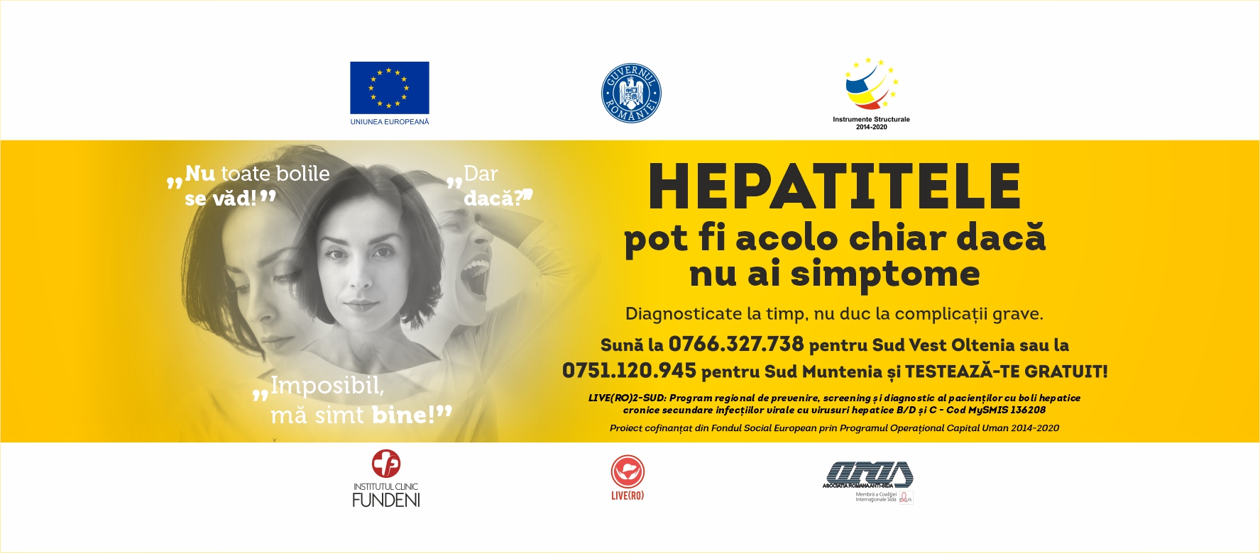 Testarea gratuită pentru hepatitele virale B și C continuă in județul Mehedinți