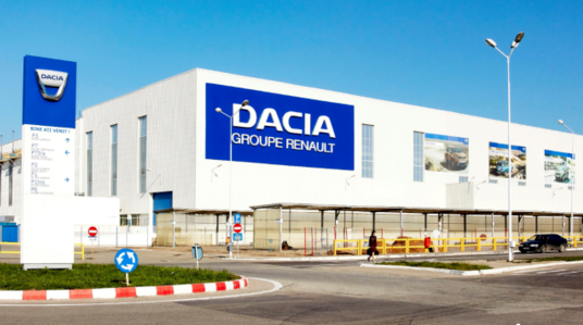 Vânzările Dacia în străinătate reprezintă 5% din exporturile României