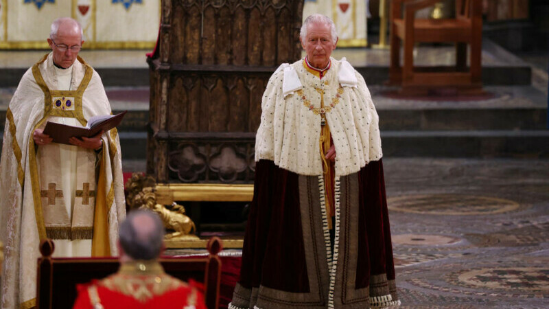 Regi şi regine şi şefi de stat din întreaga lume au fost prezenţi, ieri, la încoronarea regelui Charles al III-lea al Marii Britanii