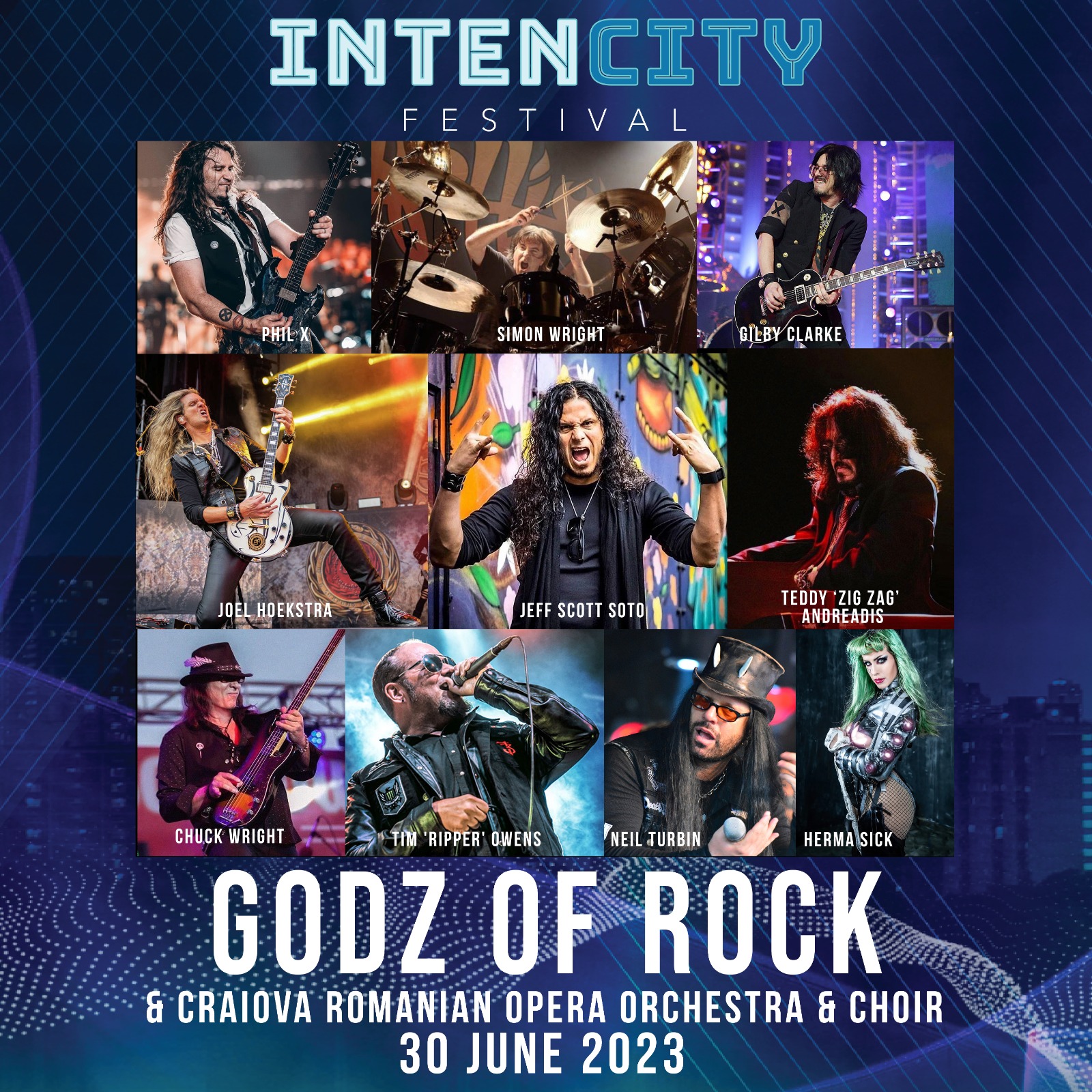 IntenCity Festival: În prima seară, cap de afiș – Godz of Rock