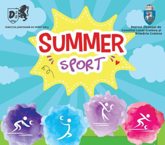 Craiova: au început înscrierile la programul Summer Sport 2023