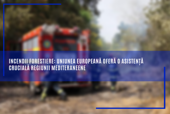 Incendii forestiere: Uniunea Europeană oferă o asistență crucială regiunii mediteraneene