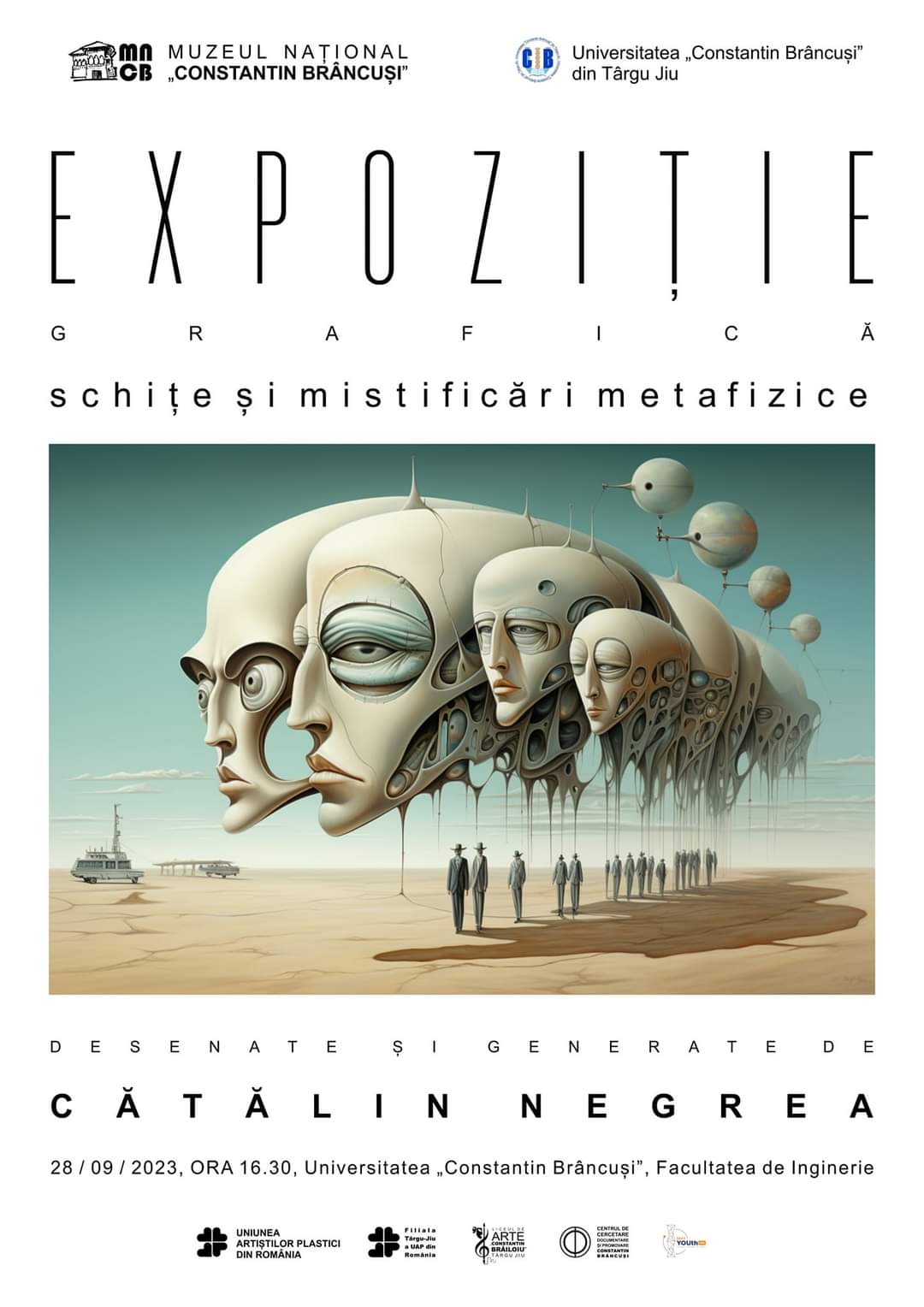 Expoziția de grafică „Schițe si mistificări metafizice”