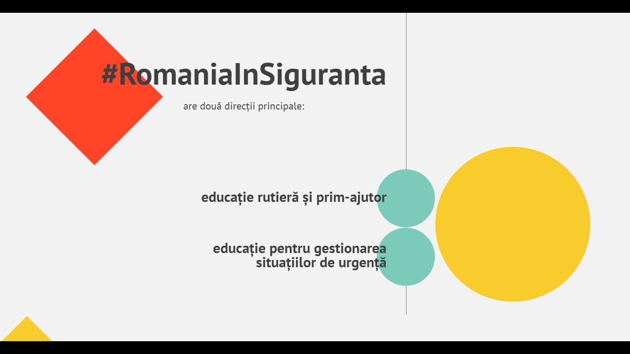 Programul „România în Siguranţă” va continua şi anul viitor