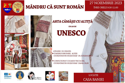 Celebrarea includerii cămășii cu altiță în Patrimoniul UNESCO