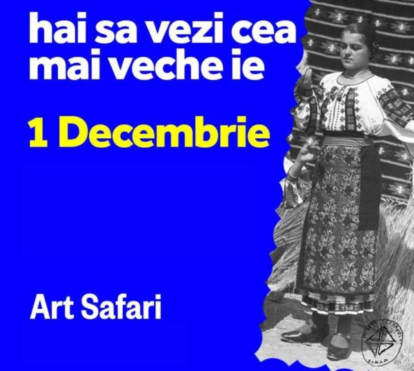 Cea mai veche ie din România va fi expusă la Art Safari