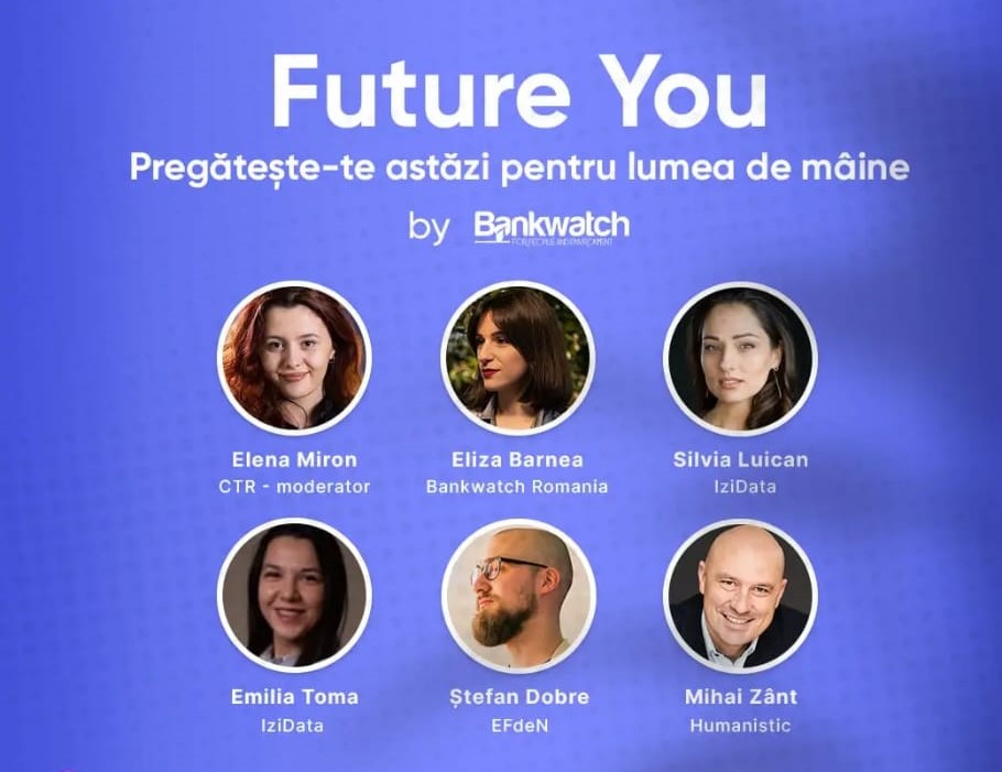 Bankwatch Romania participă la Sumitul Tinerilor de la Tg Jiu unde organizeză Conferința ,,FutureYou | Pregătește-te astăzi pentru lumea de mâine