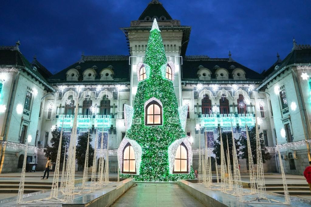 Craiova are cel mai frumos brad și al doilea cel mai frumos târg de Crăciun din Europa