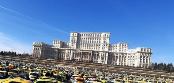 Protest al taximetriștilor