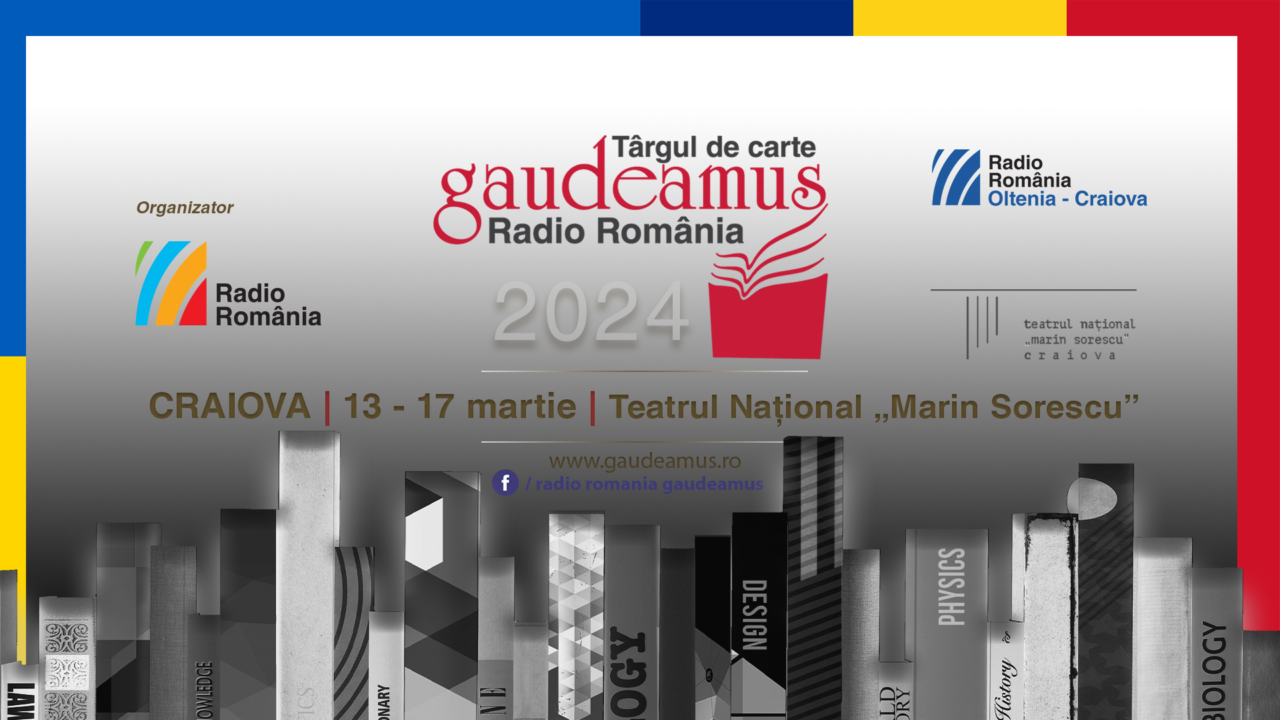 Târgul de Carte Gaudeamus, ediția a XXII-a, de la Craiova/ Programul evenimentului (13 – 17 martie 2024)