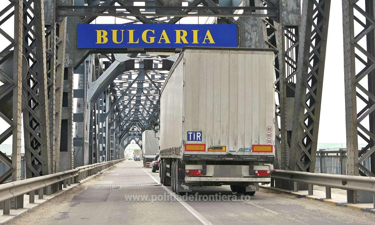 PTF Giurgiu-Ruse: Arteră specială, pentru TIR-urile încărcate cu mărfuri perisabile, pasări şi animale vii