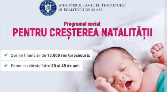 Începe înscrierea în programul de susţinere a cuplurilor infertile