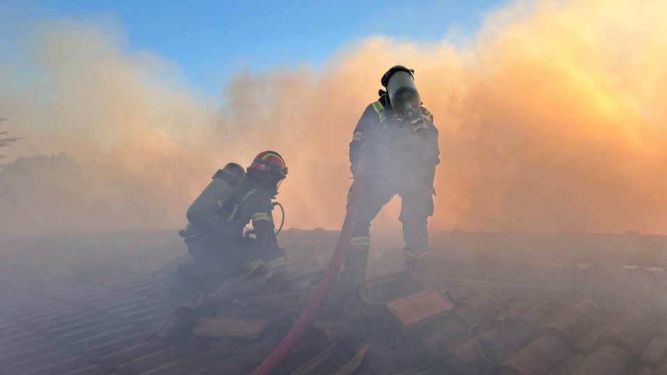 Încă un incendiu de pădure în județul Vâlcea