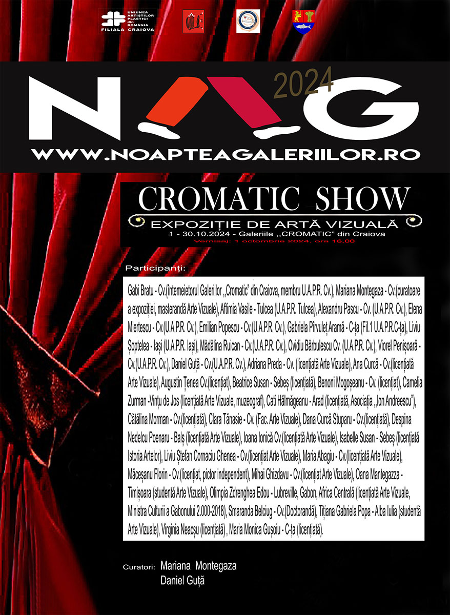 „Cromatic Show“, la Galeriile Cromatic, din Craiova