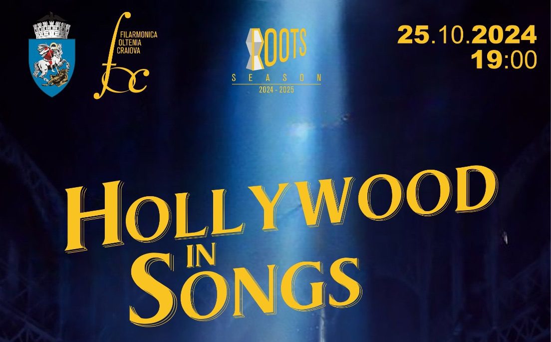 „Hollywood in Songs”, la Filarmonica Oltenia