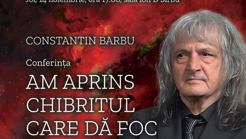 Scriitorul Constantin Barbu, invitat la ”Întâlnirile SpectActor” 