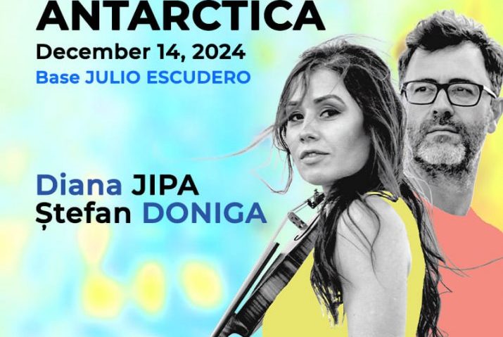 Doi muzicieni români vor concerta în Antarctica