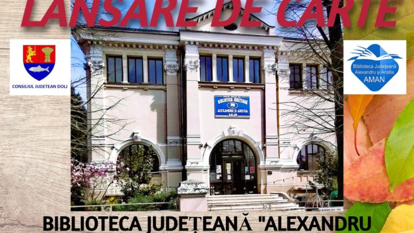 „Eu şi preşedintele lor” – lansare de carte la Biblioteca Aman din Craiova