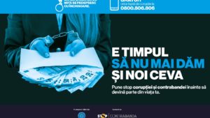 Campania națională de prevenire a corupției: „E TIMPUL SĂ NU MAI DĂM ȘI NOI CEVA”