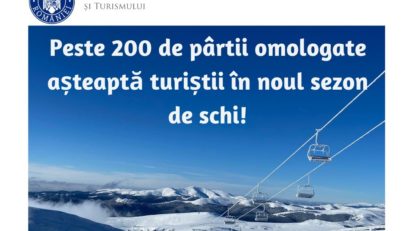 România are peste 200 de pârtii omologate