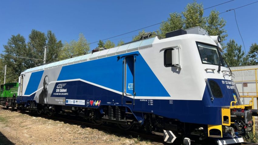 Locomotiva modernizată de Softronic Craiova a fost  omologată oficial