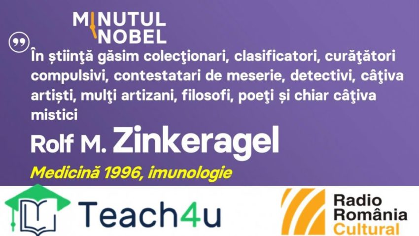 Minutul Nobel – Rolf M. Zinkeragel | PODCAST